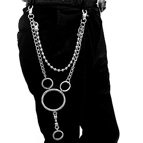 Xích móc đai quần phong cách punk rock cá tính