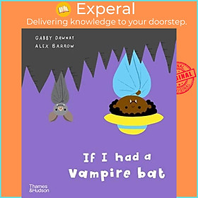 Sách - If I had a vampire bat by Alex Barrow (UK edition, paperback)