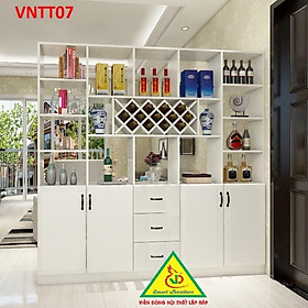 Mua TỦ KỆ TRANG TRÍ KIÊM VÁCH NGĂN VNTT07B - Nội thất lắp ráp Viendong Adv
