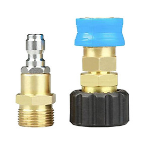 Brass Pressure Washer  Adapter M22 x 1/4'' Quick Connector