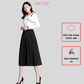 Chân váy xếp ly kết hợp với áo gì đẹp nhất cho mọi cô nàng