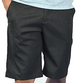 Quần tây short nam 0 ply màu rêu Regular fit NQSMMDMT3R2201180