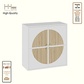 [Happy Home Furniture] BANA, Tủ lưu trữ 4 cửa mở, 70cm x 30cm x 70cm ( DxRxC), TCM_124