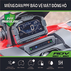 Miếng Dán PPF Bảo Vệ Mặt Đồng Hồ Xe Honda ADV 150 - 160 | Chất Liệu Film PPF