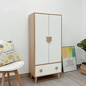 Mua Tủ Gỗ Lắp Ghép  Tủ Quần Áo Trẻ Em IGA Chống Đổ An Toàn Chất Liệu Gỗ Phủ Melamin Chống Nước và Xước Tuyệt Đối - GP123