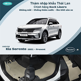 Thảm lót sàn ô tô UBAN cho xe Kia Sorento (2021 - 2024)(7 chỗ) - Nhập khẩu Thái Lan