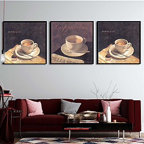 Mua Tranh canvas treo tường Decor Tranh treo quán cafe - DC114