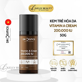 Kem Dưỡng Trẻ Hóa Da DrCeutics Vitamin A Cream 200.000 IU | Kelly Beauty