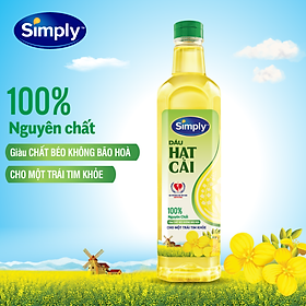 Dầu Hạt Cải Simply (1L / Chai)