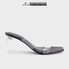 Giày Cao Gót Đế Vuông Gót Trong 2 Quai 7p HAPAS ĐV775