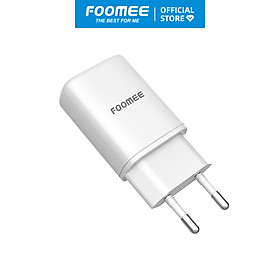 Mua Củ Sạc 1 cổng USB FOOMEE CC25 - Màu Trắng/Đen - Sạc An Toàn Chịu Nhiệt Độ Cao - Hàng chính hãng