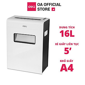 Mua Máy Hủy Tài Liệu  Thẻ Đĩa Cao Cấp Deli - Phù Hợp Bảo Mật Giấy Tờ Trong Doanh Nghiệp  Văn Phòng  Nhà Trường - Hàng chính hãng - E9921-EU
