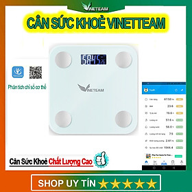 VINETTEAM Cân Sức Khỏe Điện Tử Đo Và Phân Tích Cơ Thể Thông Minh - Hàng Chính Hãng (màu ngẫu nhiên)