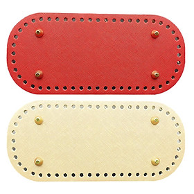 2Pcs DIY Shoulder Bags Bottom Mat Pad Weaving Bags Insert Cushion Bag Making