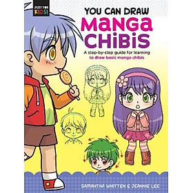 Hình ảnh Sách - You Can Draw Manga Chibis : A step-by-step guide for learning to draw by Samantha Whitten (US edition, paperback)