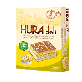 Bánh Bông Lan Hura Deli 336 gram