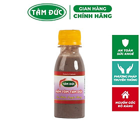 Tâm Đức - Mắm tôm vị truyền thống chai nhựa 100gr / 200gr dùng ăn bún đậu, làm gia vị