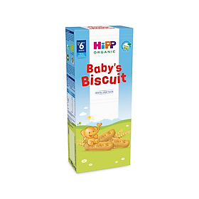 Bánh quy ăn dặm hữu cơ HiPP Organic Baby's Biscuit 180g (4 gói/hộp)