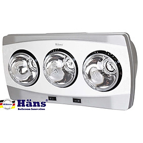 Mua Đèn sưởi 3 bóng treo tường Hans H3B Hàng chính hãng