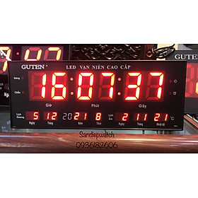 Mua ĐỒNG HỒ LED VẠN NIÊN GUTEN 13 x 33 cm