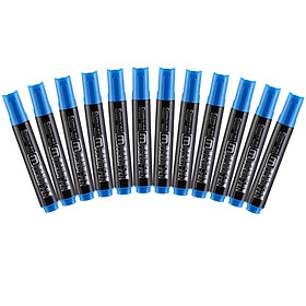 Bút Lông Dầu Xanh COMIX MK804 (12 Cây)