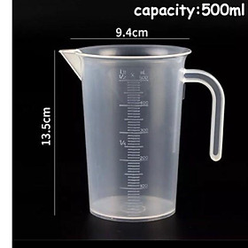 Mua CA ĐONG ĐỊNH LƯỢNG NHỰA 500ml
