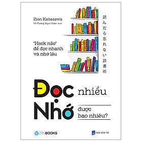 Đọc Nhiều Nhớ Được Bao Nhiêu? - Tặng kèm Bookmark
