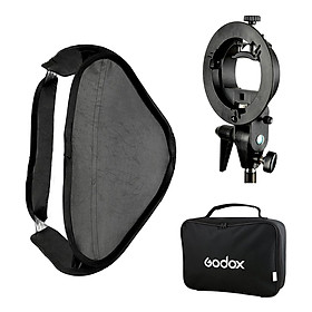 Godox Smart Softbox (40 x 40cm) With Godox S Shape Adapter - Hàng Nhập Khẩu