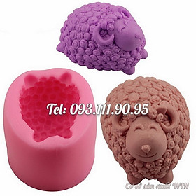 Mua Khuôn silicon làm bánh  rau câu con cừu - Loại 9 cm - Mã số 1657