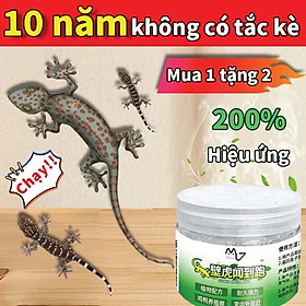 Mua 1 tặng 2 GECKO thuốc đuổi thằn lằn, tắc kè trong nhà 120g, an toàn và không có hóa chất - Mua 1 Tặng 2