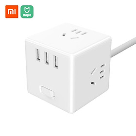 Xiaomi Mijia Magic Cube Socket Plug Multifunctional USB Charger Power Adapter 6 Ports Socket Converter Outlet