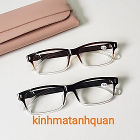 Hình ảnh Review KÍNH LÃO GỌNG NHỰA CHUẨN ĐỘ