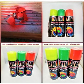 1 CHAI SƠN XỊT SÁNG PHẢN QUANG TRANG TRÍ MÀU SẮC CỰC ĐẸP