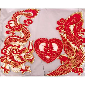 Mua Rồng phụng nhung trang trí cưới hỏi