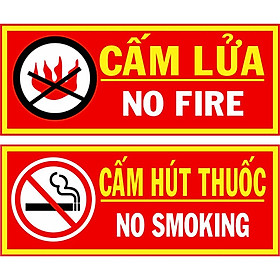 Mua Bộ bảng cấm lửa cấm thuốc mica