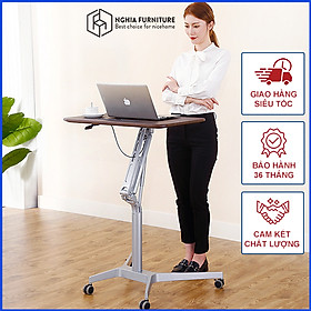 Mua Bàn để Laptop làm việc thông minh Table Laptop 01 - bàn di động nâng hạ chiều cao