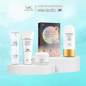 10 x Mặt nạ thải độc Venuko 30ml+ Sửa rửa mặt Venuko 150ml + Tinh chất Exo