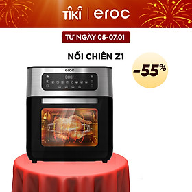 Mua Nồi Chiên Không Dầu Kèm Chức Năng Nướng 10L  Nút Bấm Cảm Ứng  Cửa Tháo Rời Eroc V-Z1 Hàng Chính Hãng