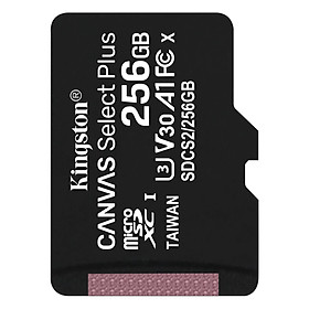 Mua THẺ NHỚ KINGSTON MICROSD CANVAS SELECT PLUS 256GB – Hàng Chính Hãng