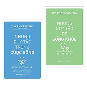 Combo 2 cuốn sách hay nhất về kĩ năng sống: Những Quy Tắc Trong Cuộc Sống + Những Quy Tắc Để Sống Khỏe ( Tặng kèm Postcard Happy Life)