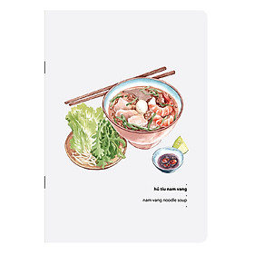 Sổ Tay Mini Hủ Tiếu Nam Vang Monosketch