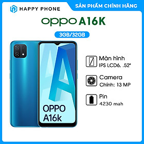 Mua Điện thoại OPPO A16K (3GB/32GB) - Hàng chính hãng