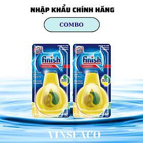 Mua 2 vỉ tinh dầu khử mùi máy rửa chén bát Finish