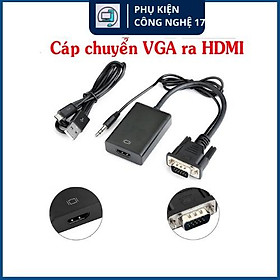 Mua Cáp Chuyển Đổi Tín hiệu VGA sang HDMI