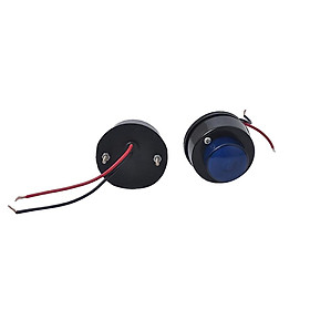 Pair LED Clearence Light Side Marker Indicators For Car Pickup Trailer