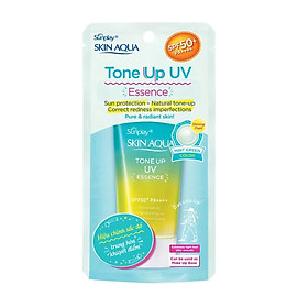 Tinh chất chống nắng nâng tông dành cho da dầu/hỗn hợp Sunplay Skin Aqua Tone Up UV Milk (Mint Green) (dành cho da sáng, có khuyết điểm đỏ) (50g)