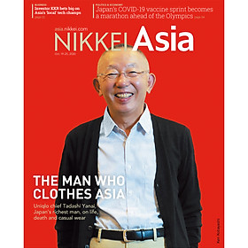 [Download Sách] Nikkei Asian Review: Nikkei Asia - THE MAN WHO CLOTHES ASIA - 41.20, tạp chí kinh tế nước ngoài, nhập khẩu từ Singapore