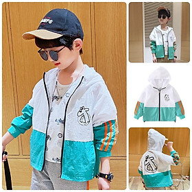 AK9 Size130-160 Áo khoác bé trai size đại Thời trang trẻ Em hàng quảng châu