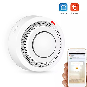 Vinetteam cảm biến báo khói, báo cháy không dây wifi thông minh điều khiển qua app Zigbee Tuya điện thoại hệ thống an ninh chống cháy bảo vệ gia đình bạn - hàng chính hãng