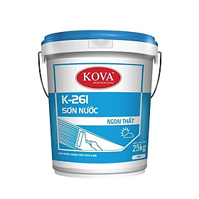 Sơn nước ngoại thất k261 25kg kova